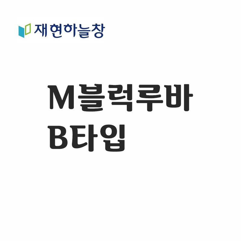 M블럭루바(B타입)